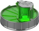 XL Protein Scoop and Supplement Funnel Dodatok pre Prášky pred a po tréningu, BPA Free, Spill Proof Dispenser, Universally Fits väčšina produktov Kontajnery, Electric Lime, Reload Pro