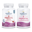 Nordic Naturals Prenatal Starter Pack - Prenatálne DHA a prenatálne multivitamínové tablety