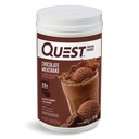 Quest Nutrition Chocolate Milkshake Protein Powder, 22g Protein, 2g Net Carbs, 1g Cukor, Low Carb, Gluten Free, 1.6 libra, 24 Servings
