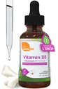Zahler Liquid Vitamín D3 5000 IU - pre dospelých Kosť a imunitné zdravie - vitamín D3 doplnky pre ženy a mužov (1 fl oz)