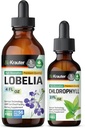 BIO KRAUTER Lobelia Tincture 4 Fl. Oz. & Chlorofyl Tincture 2 Fl. Oz.