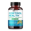 VITAL HERBAL Cortisol Health Supplement - Lipozomálny horčík s Ashwagandha L-Theanine St. John's Wort - Maximum Potency - Podpora obnovy, Sila - Vyrobené v USA