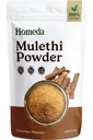 Organické sladké drievko Root Powder (3.5 oz - 100g), Mulethi Powder Organic for Face, Pure Licorice Root Extract for Skin, Regaliz Raiz Organico Sušené Korene sladkého drievka, Extracto De Regalis 0,2 lb