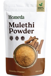 Organické sladké drievko Root Powder (3.5 oz - 100g), Mulethi Powder Organic for Face, Pure Licorice Root Extract for Skin, Regaliz Raiz Organico Sušené Korene sladkého drievka, Extracto De Regalis 0,2 lb