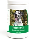 Zdravé plemená Veľký Dane Salmon Oil Soft Chews 90 Počet