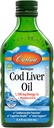 Carlson Cod Liver Oil, Nórsky, Natural, 1 100 mg Omega-3s, 250 ml