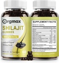 Shilajit Pure Himalayan Organic Shilajit Gummies,5000MG Shilajit Supplement for Men & Women with 85+Trace Minerals & Fulvic Acid,Support for Focus, Energy & Immune, Non-GMO