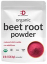 Organická Beet Root Powder, 3lbs - Surové superpotraviny Zelenina - Prírodný oxid dusnatý doplnok - podporuje pred tréningu energie, srdce, & Immune zdravie - non-GMO, Vegan