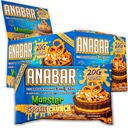 Anabar Protein Bar, Protein-Packed Candy Bar, Amazing Ochutnávka Protein Bar, Bez cukru Alkoholy, Vysoká Protein, Úžasne Delicious (12 Bary, Mlieko Čokoláda Cookie Crunch)