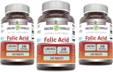 Amazing Formules Folic Acid 1000 mcg (1 mg) Tablety Doplnok 