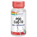 Solaray PQQ CoQ10, Podpora zdravia srdca, 30 ct