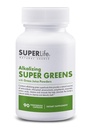 100% Organic Alkalizing Super Greens - Superfood w/A lucerna, jačmeň a pšenica tráva, Matcha & Chlorella - prírodný zdroj Phytonutrients & Chlorophyll