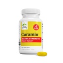 Terry prirodzene Curamin Extra sila - Curcumin & Boswellia doplnok pre zdravú podporu cirkulácie - Turmerica doplnok k podpore kĺbov, svalového zdravia a výroby endorfínu - 120 tabliet