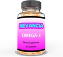 Omega-3 Gummy s DHA & EPA, Omega-3 rybí olej, podporuje zdravie srdca a mozgu, zdravie očí, imunitná podpora, prírodná pomarančová príchuť, 60 Gumies, 30-dňová dodávka