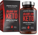 Vitamín Bounty spáliť na termogénnej Keto spaľovač tuku pre mužov a ženy - Chudnutie doplnok s malinová Ketóny - metabolizmus Booster, energetické pilulky, chuť k jedlu Potlačovač - 60 Kapsule