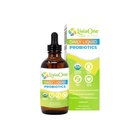 LiviaOne Daily Liquid Probiotics, USDA-Certifikovaný Organic Probiotics, Allergen- a Gluten-Free Vegan Probiotic for Women and Men, Non-GMO and Raw, 4 Fl Oz (Pack of 1)