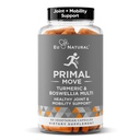 Primal Joint & Mobility Support - Advanced Joint Suplement for Women and Men - Turmeric, Boswellia, Ginger and Boron for Whole-Body Flexibility, Joint Health & Comfort - 60 Veg Soft Capsules