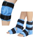 REVIX Ice Pack pre úľavu od bolesti kolena, opakovane použiteľný gélový ľadový zábal pre zranenie kolena a ankové ľadové balíčky pre zranenie opätovne použiteľný gélový ľadový balíček pre Ankle