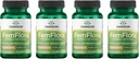 Swanson FemFlora - Feminine Probiotic Supplement Supporting Flora of The Mouth, GI Tract, and Vagina - Probiotiká pre ženy s 9 miliardami CFU na kapsule - (60 kapsúl) (4 balenia)