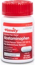 Time-CAP LABS, INC. Včasný acetaminofén 650 Mg Rozšírené uvoľnenie - Horúčka Redukcia, Artritída bolesť Reliyver, Joint Bolesť Relief Tabletky - 100 Caplets