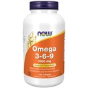 Teraz Foods Doplnky, Omega 3-6-9 1000 mg so zmesou ľanového semena, večerné primrose, Canola, Black Currant a tekvicové semená olej, 250 Softgels
