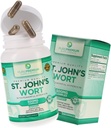 Pure Premium St. Johns Wort Kapsule 500mg - Mood Suplement - Bylinné & Natural Normal Stress Supplements - St John World Support Pozitívna nálada pre mužov a ženy - 3 mesiace Zásoba - 100 kapsúl