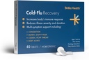 Brillia Health - Cold-Flu Recovery - 40 Tablety - Homeopatické Cold-Flu Relief - Poskytuje klinicky-Poskytuje úľavu pre chlad, chrípka a kašeľ - pre dospelých a deti