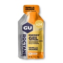 GU Energy Roktán Ultra Endurance Energy Gel, Vegan, Gluten-Free, Košer, a Dairy-Free On-The-Go Športová výživa pre beh, bicyklovanie, Turistika alebo lyžovanie, Vanilla Orange (24 paketov)
