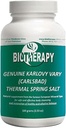 Bioterapia Originálne Karlovy Vary Liečenie minerálne vody Thermal Jarná soľ - Prírodné minerály Supplement Body Čistič - Podpora Imunitný systém a obnoviť kyselinové Alkaline Balance - 100 Gram (3.53oz)