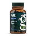 Gaia byliny Valerian Root - Prírodný spánok Podpora pre prírodné pokoj pomôcť Relaxácia na prípravu na spánok - s organickým Valerian Root Extract - 60 Vegan Liquid Phyto-Capsules (30-Deň dodávky)