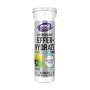 Teraz Foods Sports Nutrition, Effervescent Effer-Hydrate, Electrolyte Supplement, Recovery*, citrónová vápno, 10 tabliet