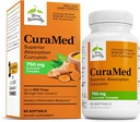 Terry Prirodzene CuraMed 750mg - Antioxidant doplnok pre podporu zdravia mozgu a srdca - Dietary Supplement with High-Potency Curcumin Complex - Obličky, pečeň a imunitné zdravie Podpora - 90 Softgels