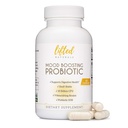 Lifted Naturals Mood Boosting Probiotic 30 Milión CFU - Mood Suplement, Prebiotiká a probiotiká pre ženy a mužov, Acidophilus Lactobacillus Probiotic, Police Stable & Non- GMO, 60 Kapsule