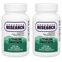 Nosiče živín Advance Research Lítium Orotate 120 Mg 200 tabliet (balenie 2)