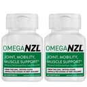 Original Omega-3 Spoločná podpora doplnok, Najlepšie prírodná svalová úľava, Zelená-Lipped Mussel olej, 120 Softgels, Žiadne ryby dochuť