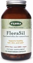 Flora - FloraSil Silica Supplement - Natural Beauty Support - Podpora vlasov, kože, nechtov a kostí Sila - Rastlinné-založené silice z horsetail extraktu - Vegan - 180 Kapsule (180 Servings)