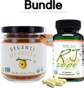 Greenbow Organic Bee Pollen - 100% USDA Certified Organic, Pure, Natural Bee Pollen - Superfood balené s bielkovinami, vitamíny a minerály - 155g Royal Jelly 2000mg 60 caps