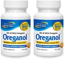 SEVER AMERICAN HERB & SPICE Oreganol P73 - Balenie po 2, 120 Softgels - Nespracované, Vegan-Friendly Wild Oregano - Stredomorie Zdroj - Non-GMO - 240 Celkové služby