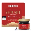 Čistý himalájsky Shilajit Resin balený v odolnom ziplock vrecku