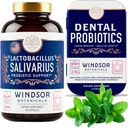 BOTANICALS Lactobacillus Salivarius Probiotics and Dental Probiotics Oral Health Bundle