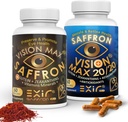 EXIR Očné vitamíny Doplnky, Sada 2 - Podpora Retina Macular, 120 kapsúl