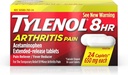 Tylenol 8 hodín Artritída bolesť Relief - Acetominofén Rozšírené-Release tablety, bolesť Reliever / Horúčka Redukcia, 24 Caplets, 650 miligramov každý (2-Pack)