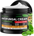 Antimykotický krém pre atléte nohy, Ringworm & Jock Itch - Clotrimazole 1% Made in USA - Extra Strength Ring Worm, Jock Svrbiaci krém, Anti Plesňové športovcov liečba nôh pre ľudské kožné huby - 2 oz