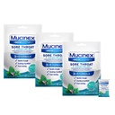 Mucinex InstaSoothe Sore Throat + Cough Relief Alpine Herbs & Mint Flavor, Fast Acting, Cooling Comfort, Výkonný Sore Throat Oral Pain Reliever, 40 Medikované kvapky (40 Počet (Stock of 3))