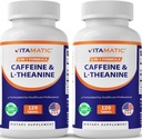 Vitamatické kofeínové pilulky s L-Theanine 