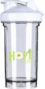 Nádej pre vyliečenie non Hodgkin lymfóm rakovina povedomie Kvet 18 Ounce otras fľašu drink mixér nechránený pred cvičením proteín Shakes náhrada jedla pretrepe fľaše 500ML/18 Oz Biela