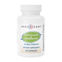 Gericare Glucosamine HCl 500 mg, Chondroitín Sulfate 400 mg so sodíkom 35 mg Doplnkové kapsuly - podporuje spoločnú mobilitu, podporuje zdravie a flexibilitu pri ošetrovaní, 60 grófov (Stock of 1)
