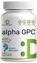 Alpha GPC 600mg Per Serving, 240 Kapsule 