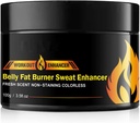 Horúci krém pre Belly Fat Burner, Chudnutie Potenie Cvičenie Vylepšovacie Gél, Spaľovanie tukov Krém pre Žalúdočný spaľovač tukov, Celulitída Krém chudnutie a tvarovanie tela, Hlboké tkanivo masáž a svalovina