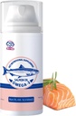 Wild Salmon Fish Oil pre malé psy a mačky -3X Omega 3 Podpora pre kožu a kožu - koncentrované emulsified Food Supplement for Pets - Natural EPA + DHA Mastné kyseliny pre spoločnú funkciu, Immune & Heart Health